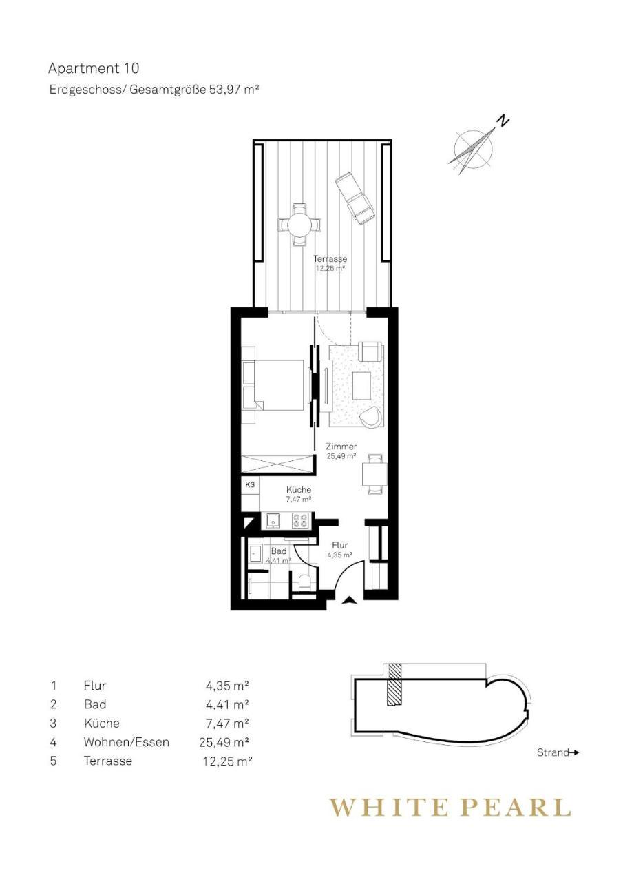 White Pearl Apartment 0.10 Timmendorfer Strand Eksteriør billede